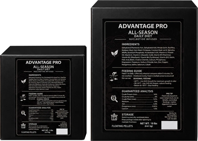 Sho Koi Advantage Pro All Season Daily Fish Food